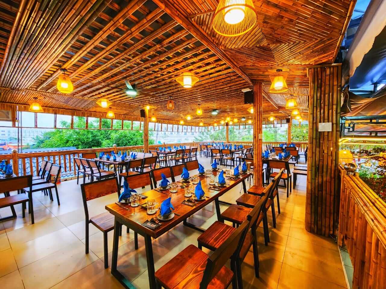 thiết kế quán nhậu ngoài trời Pendecor