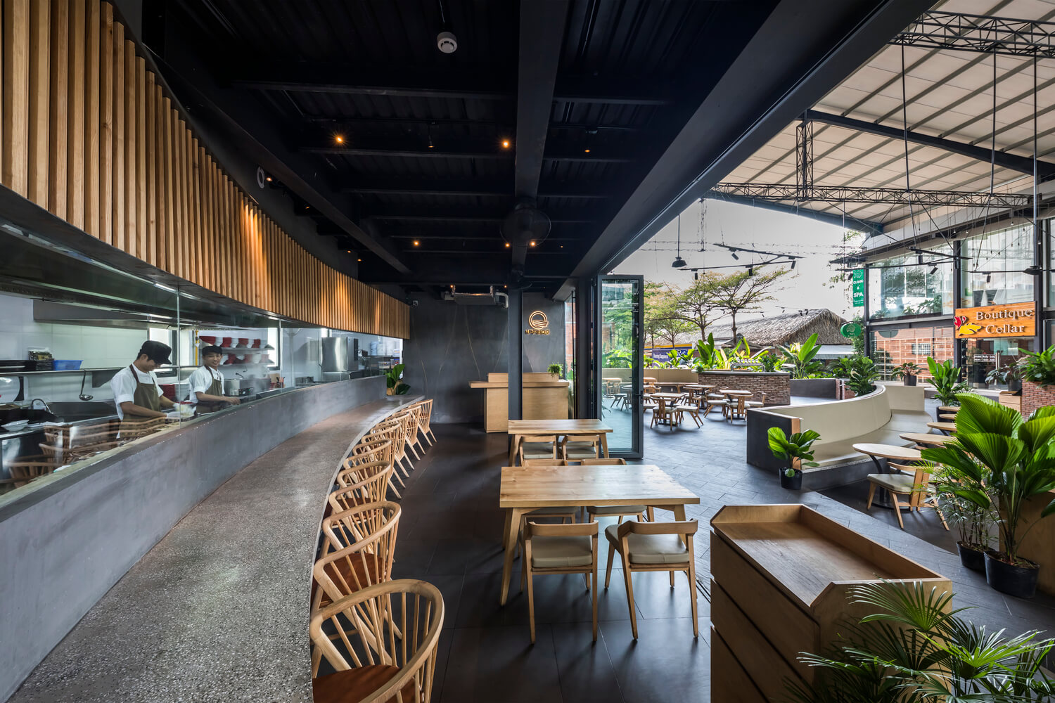 thiết kế quán nướng ngoài trời Pendecor