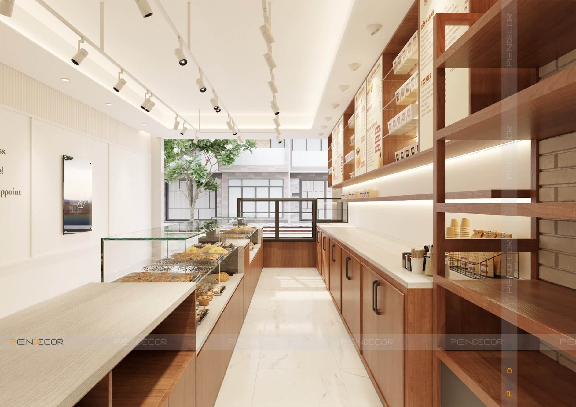 Thiết Kế Tiệm Bánh Nguyễn Hoàng Bakery