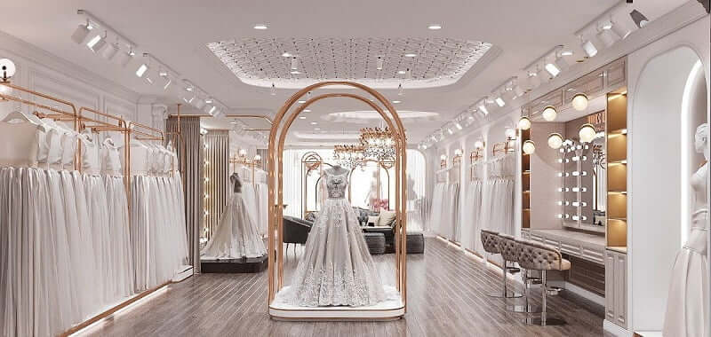 mẫu thiết kế showroom đẹp Pendecor