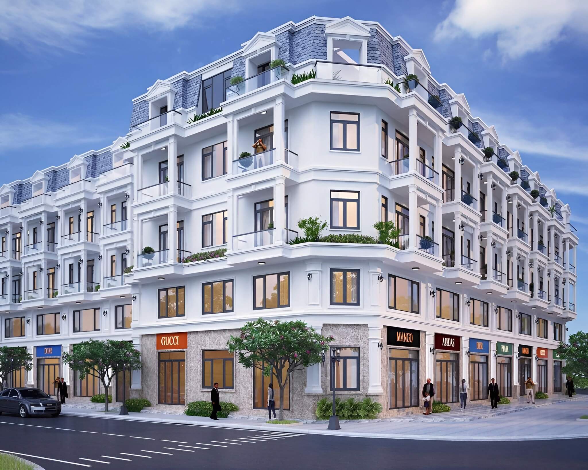 mẫu shophouse đẹp Pendecor