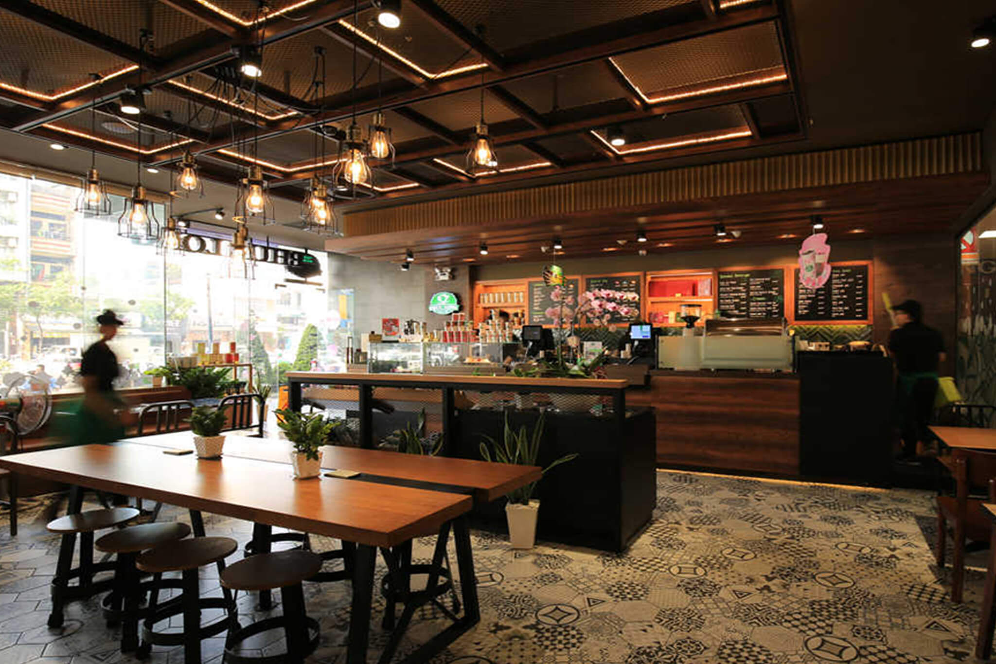 thiết kế shop nhỏ đẹp Pendecor