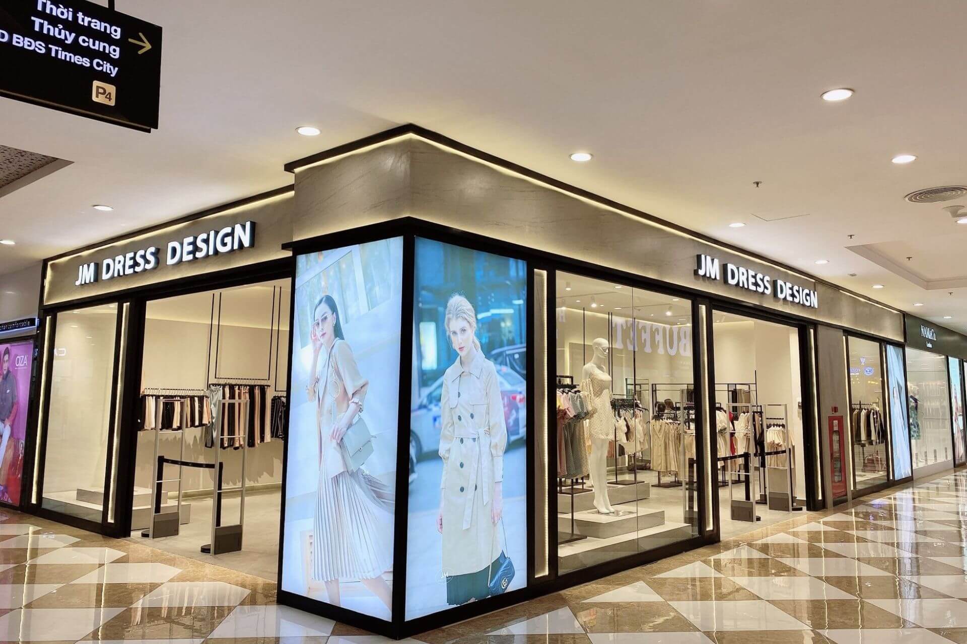 thiết kế shop đồ nam Pendecor