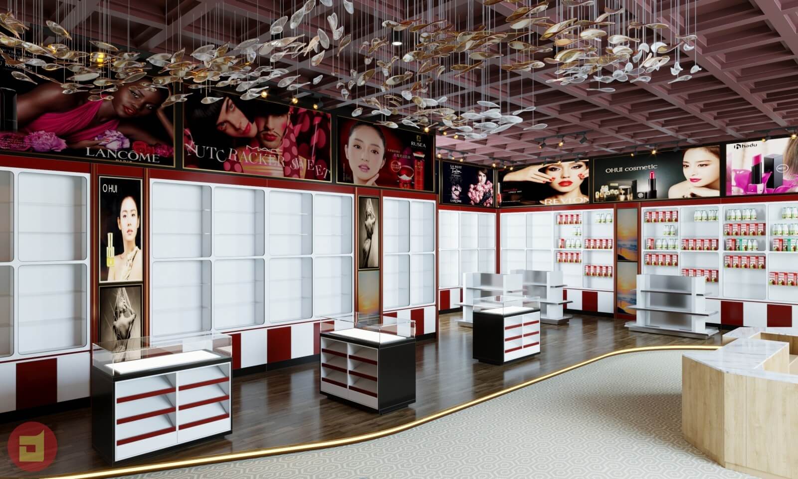 thiết kế shop giày dép đẹp Pendecor