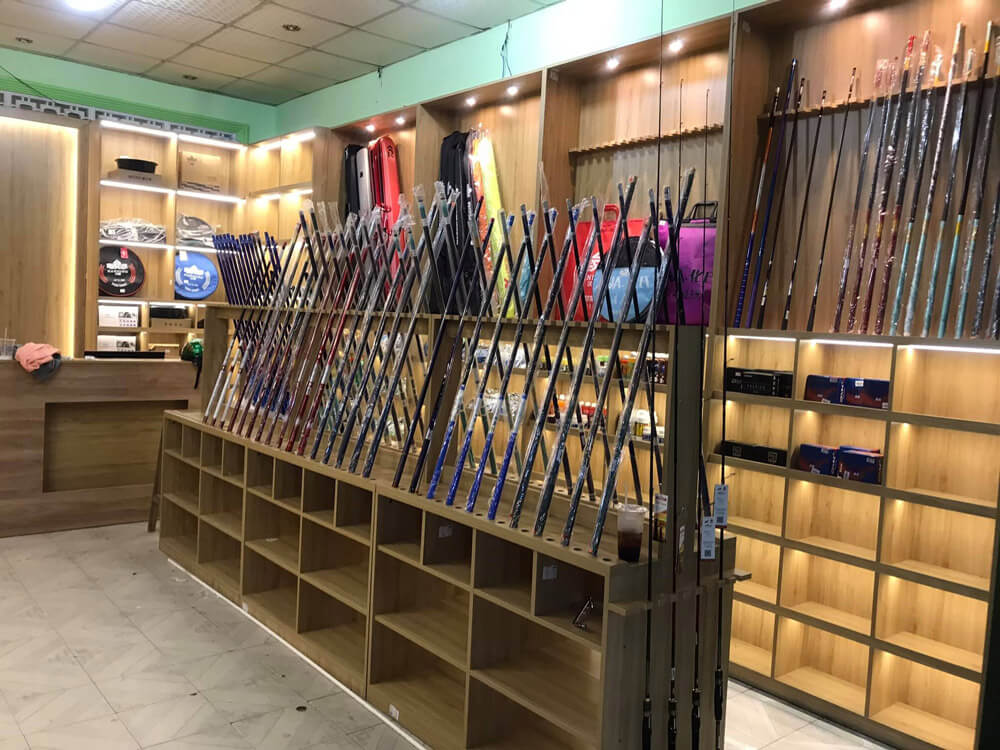 thiết kế shop đồ câu Pendecor