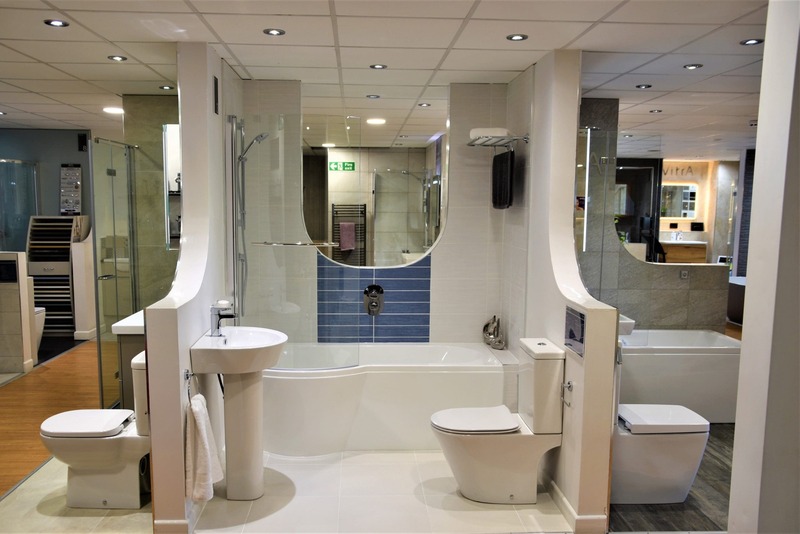 showroom thiết bị vệ sinh đẹp