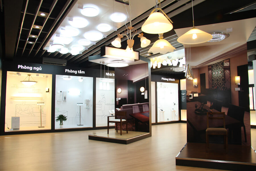 thiết kế shop bán hàng Pendecor