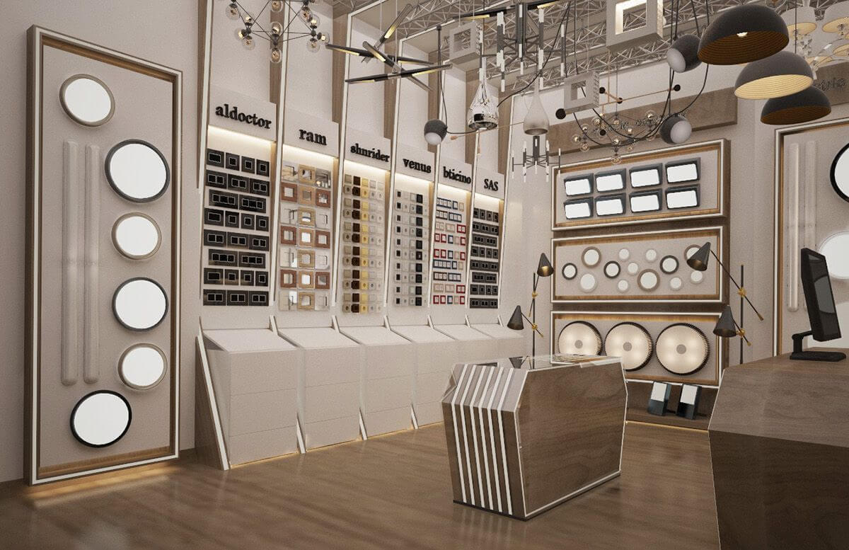thiết kế shop giá rẻ Pendecor