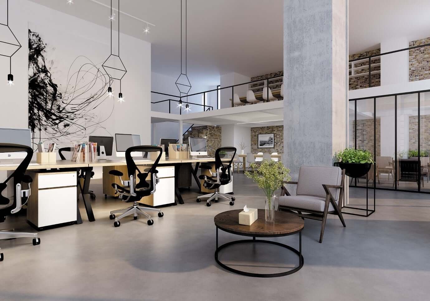 phong cách thiết kế showroom Pendecor