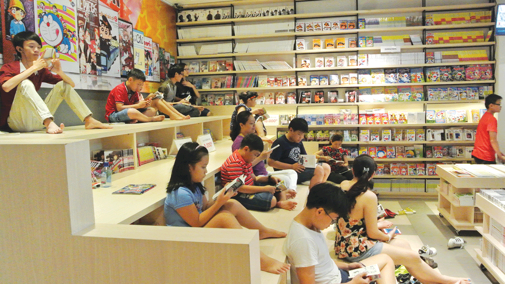 thiết kế nhà sách Pendecor