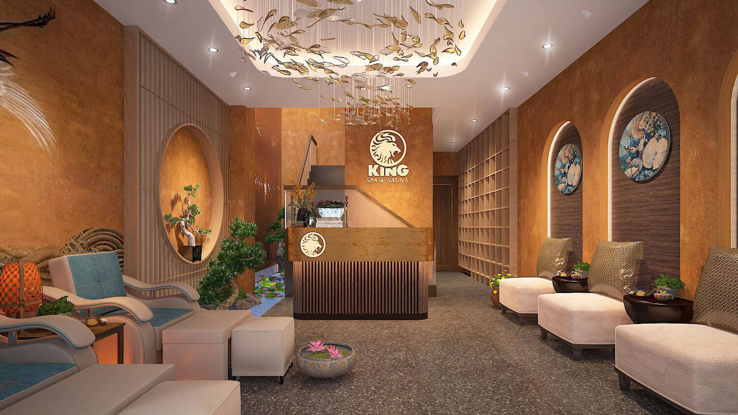 mẫu phòng khám đẹp Pendecor