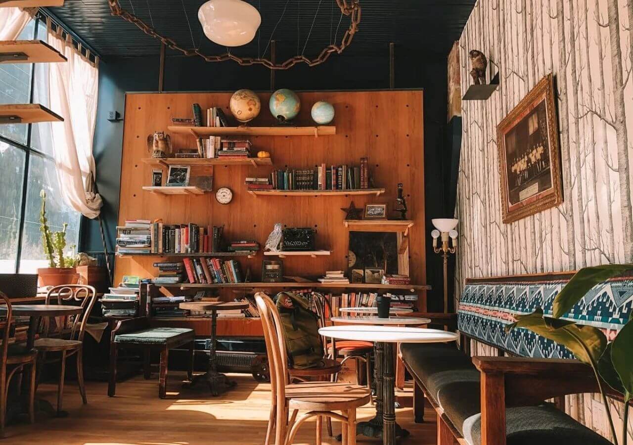 thiết kế quán cafe hai mặt tiền Pendecor