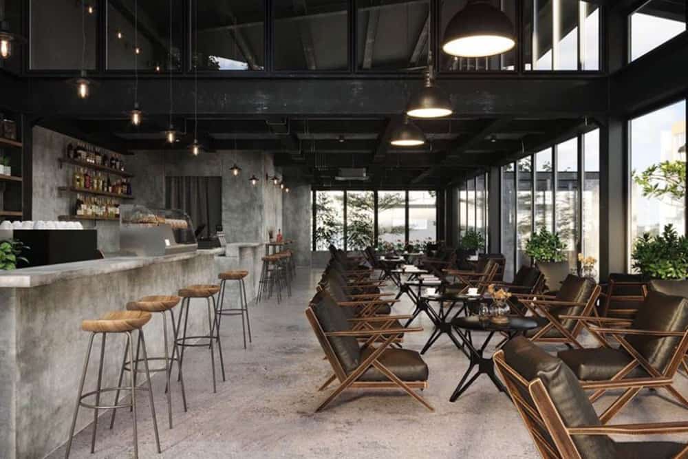 mẫu quán cafe đẹp Pendecor