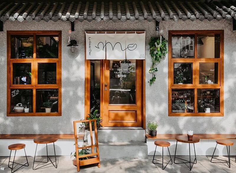 thiết kế quán cafe đẹp Pendecor