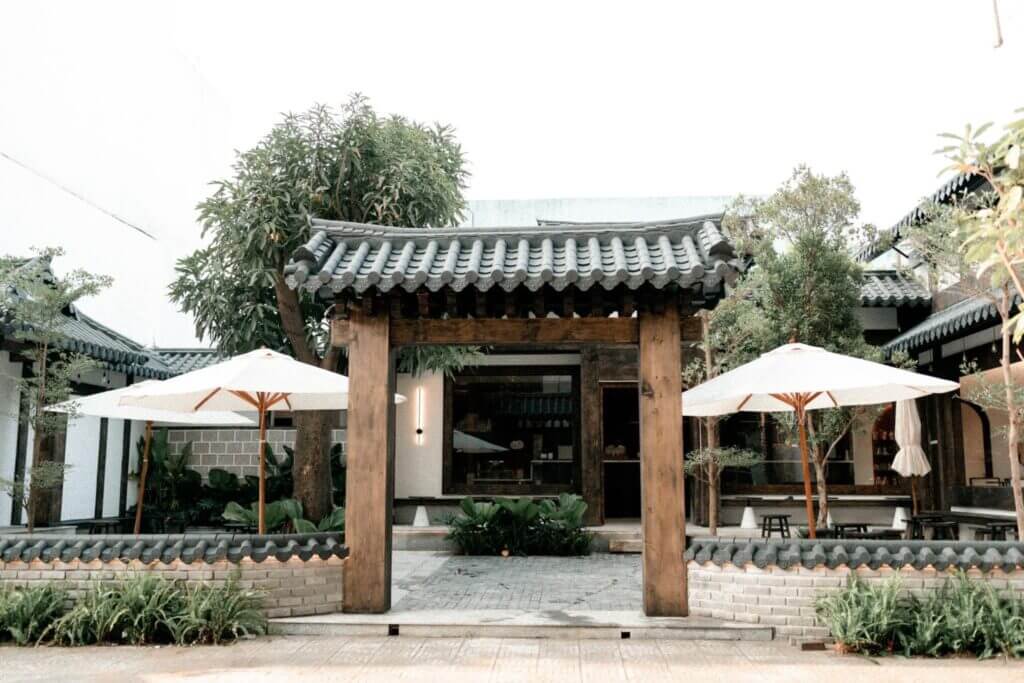 thiết kế quán cafe phong cách Nhật