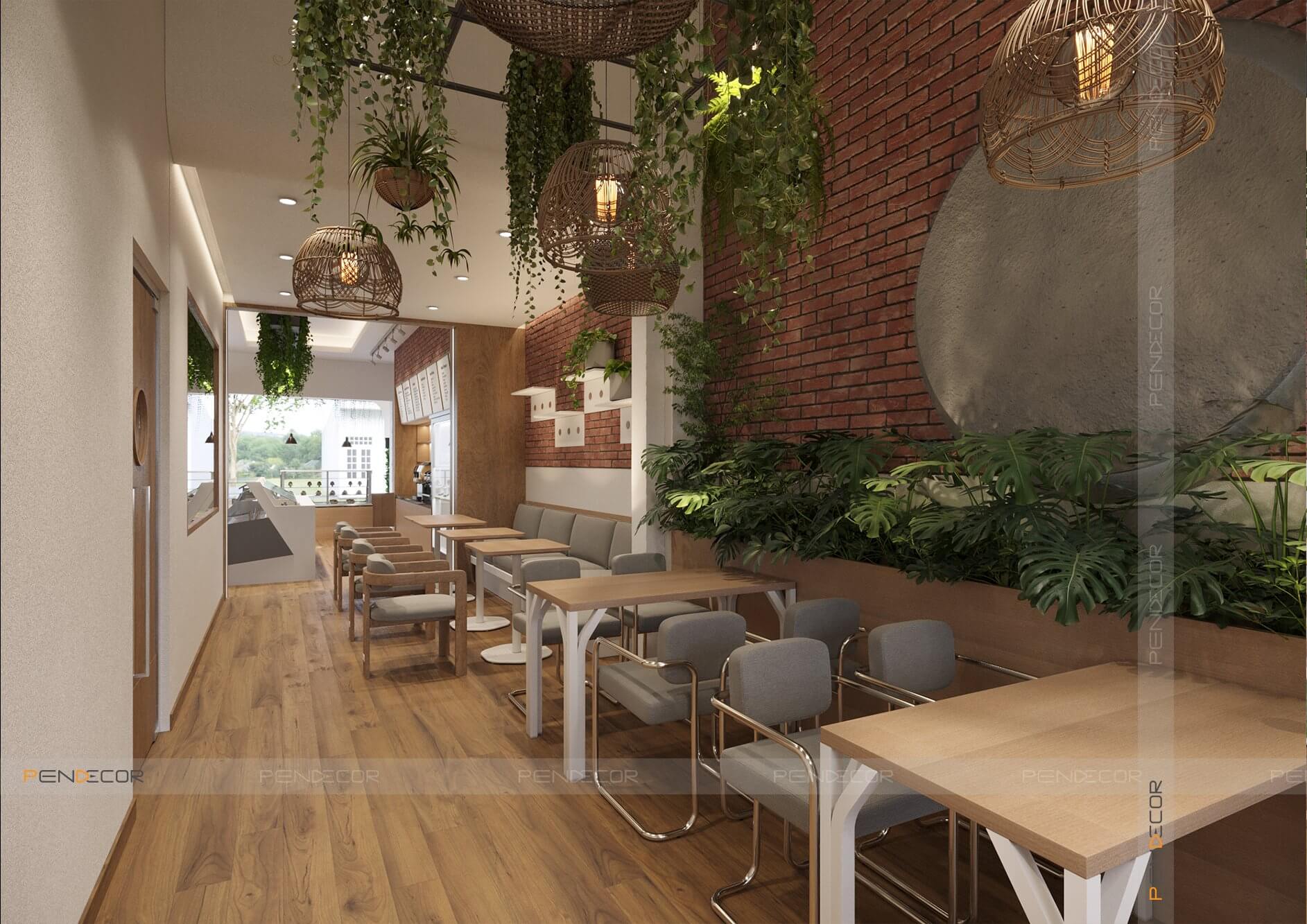 Thiết Kế Tiệm Bánh Sweet Town