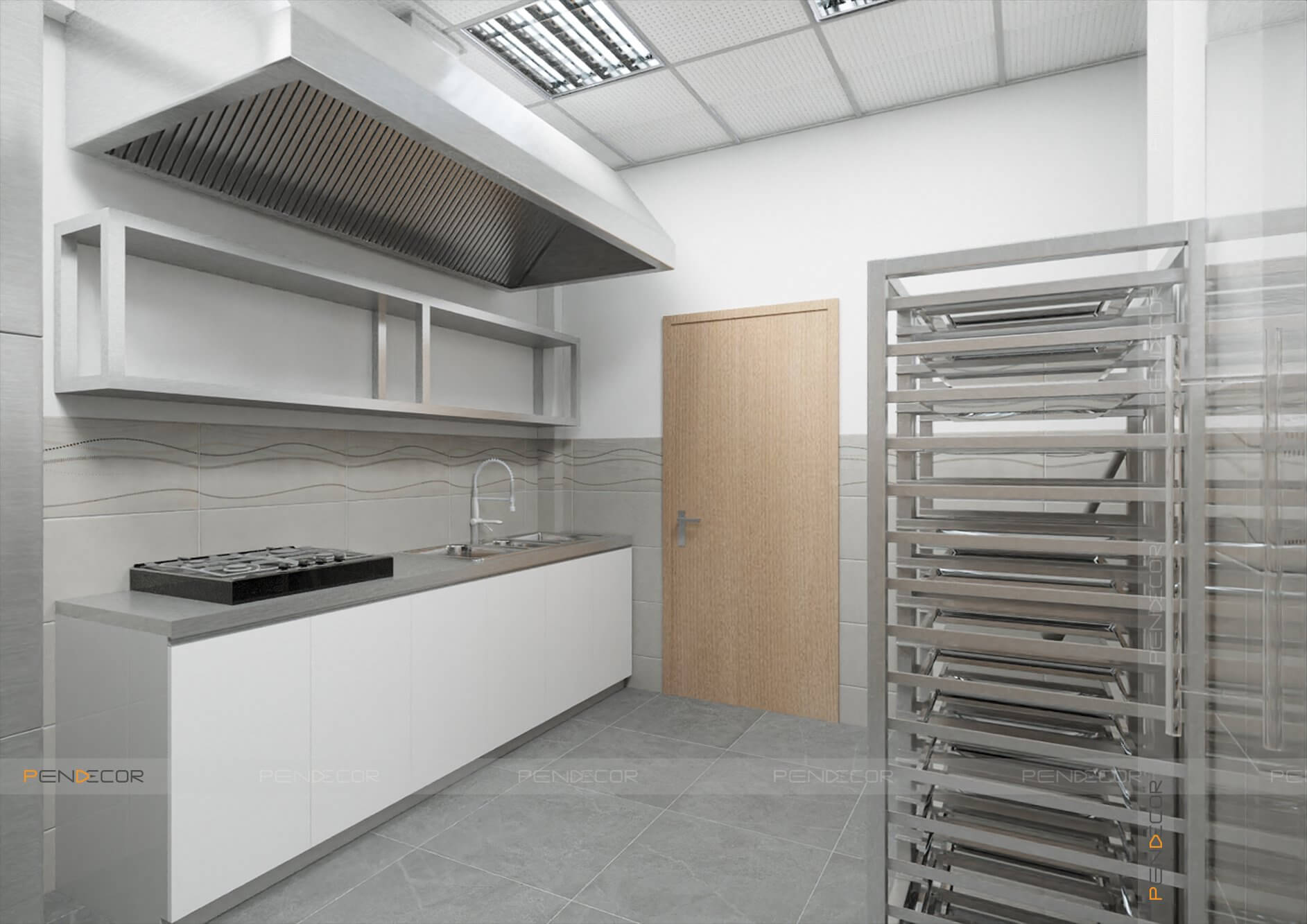 Thiết Kế Tiệm Bánh Sweet Town