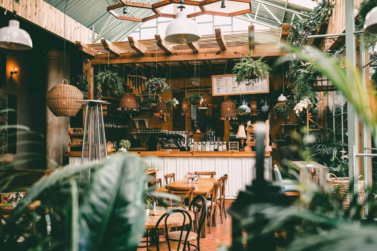 thiết kế quán cafe