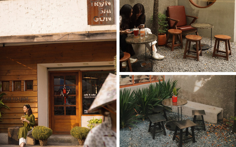 nội thất quán cafe