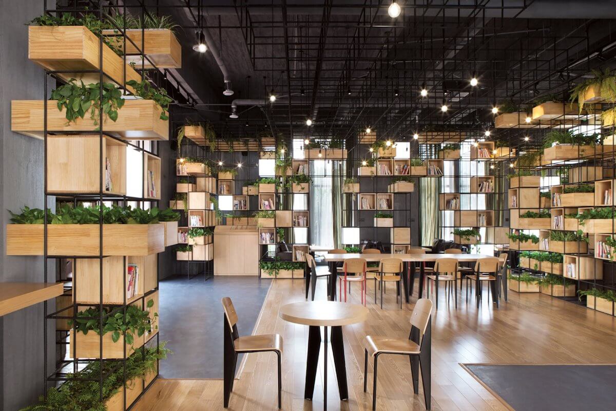thi công thiết kế quán cafe Pendecor
