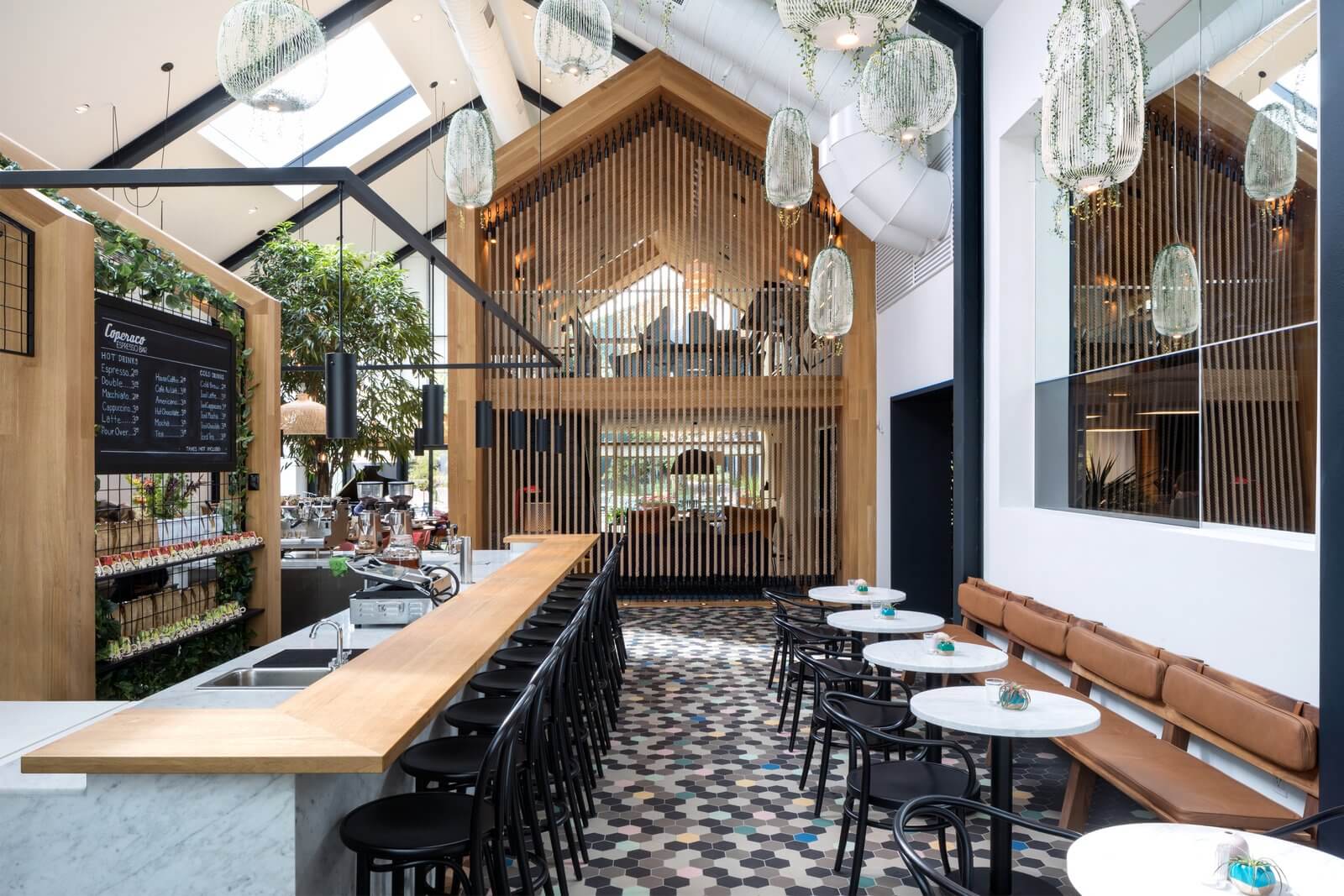 thiết kế quán cà phê Pendecor