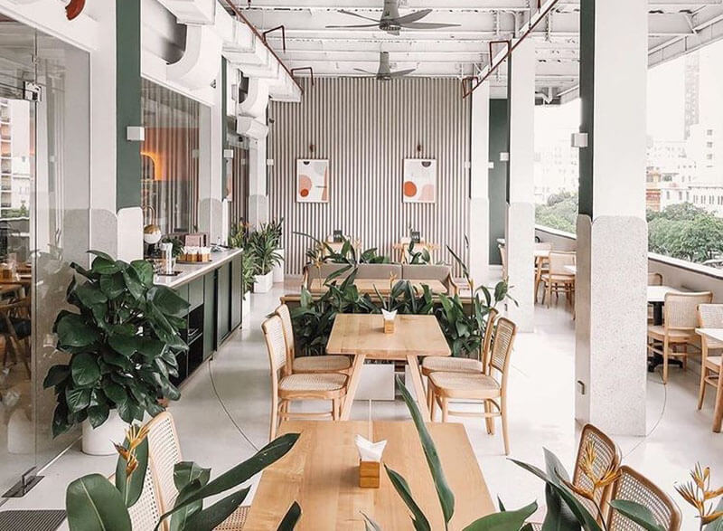 thiết kế quầy trà sữa đẹp Pendecor