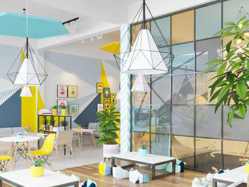quán trà sữa ngồi bệt Pendecor