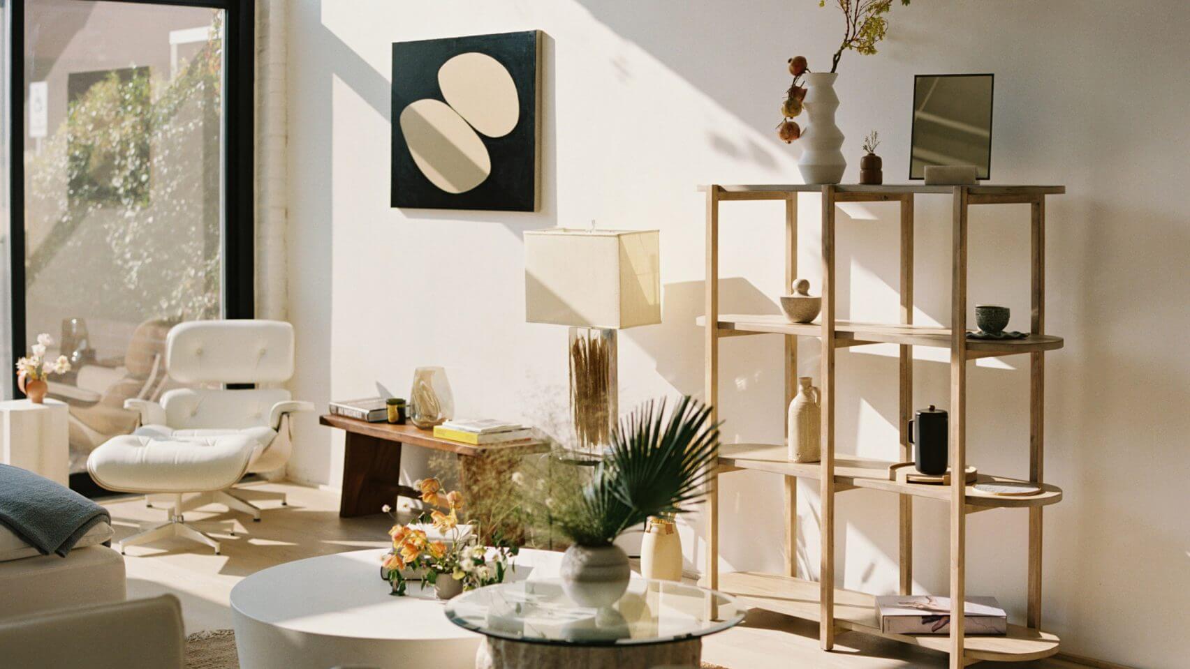 Phong cách thiết kế shop phụ kiện Minimalist