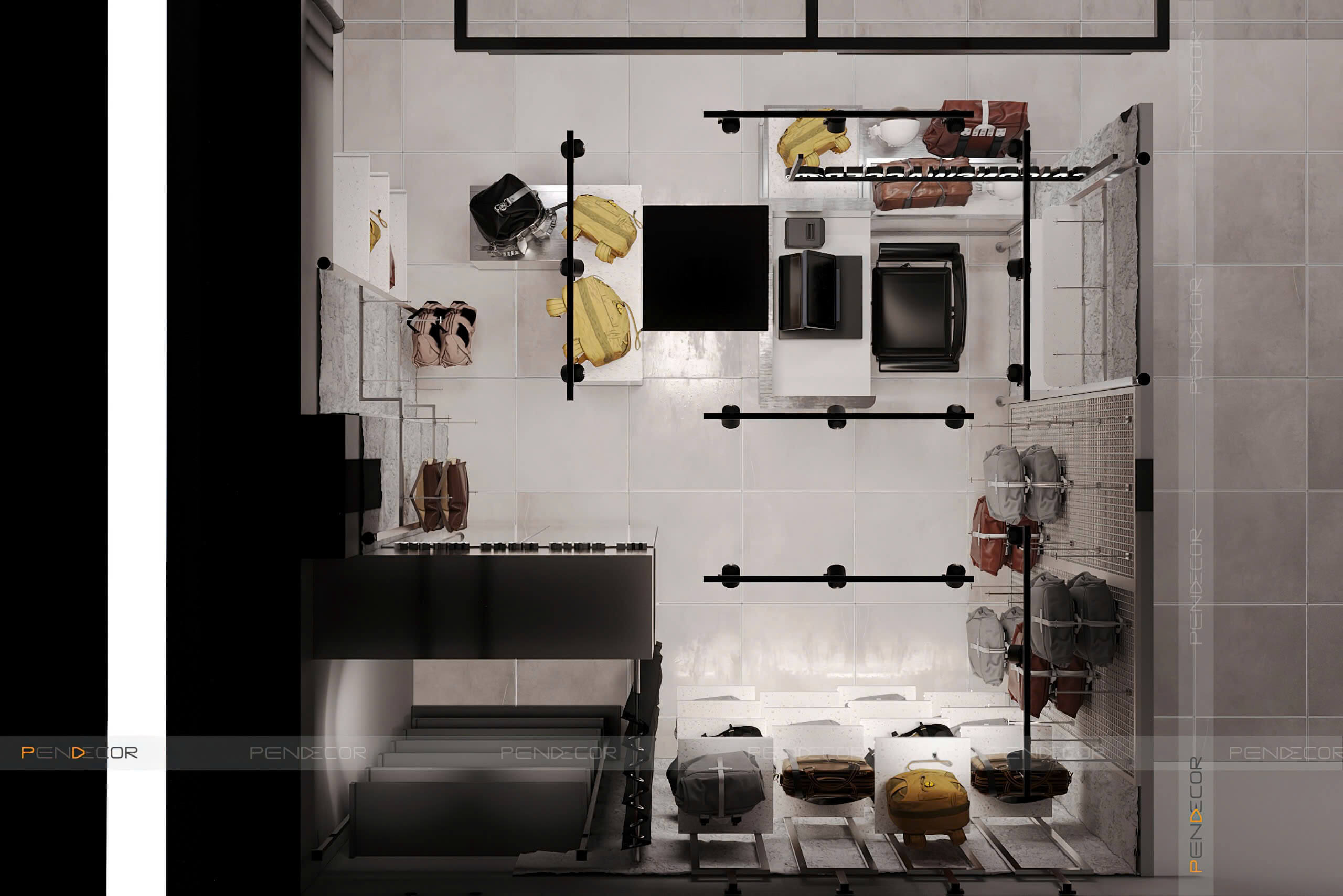 Thiết Kế Shop Túi Xách SaiGon Swagger (Lý Tự Trọng)