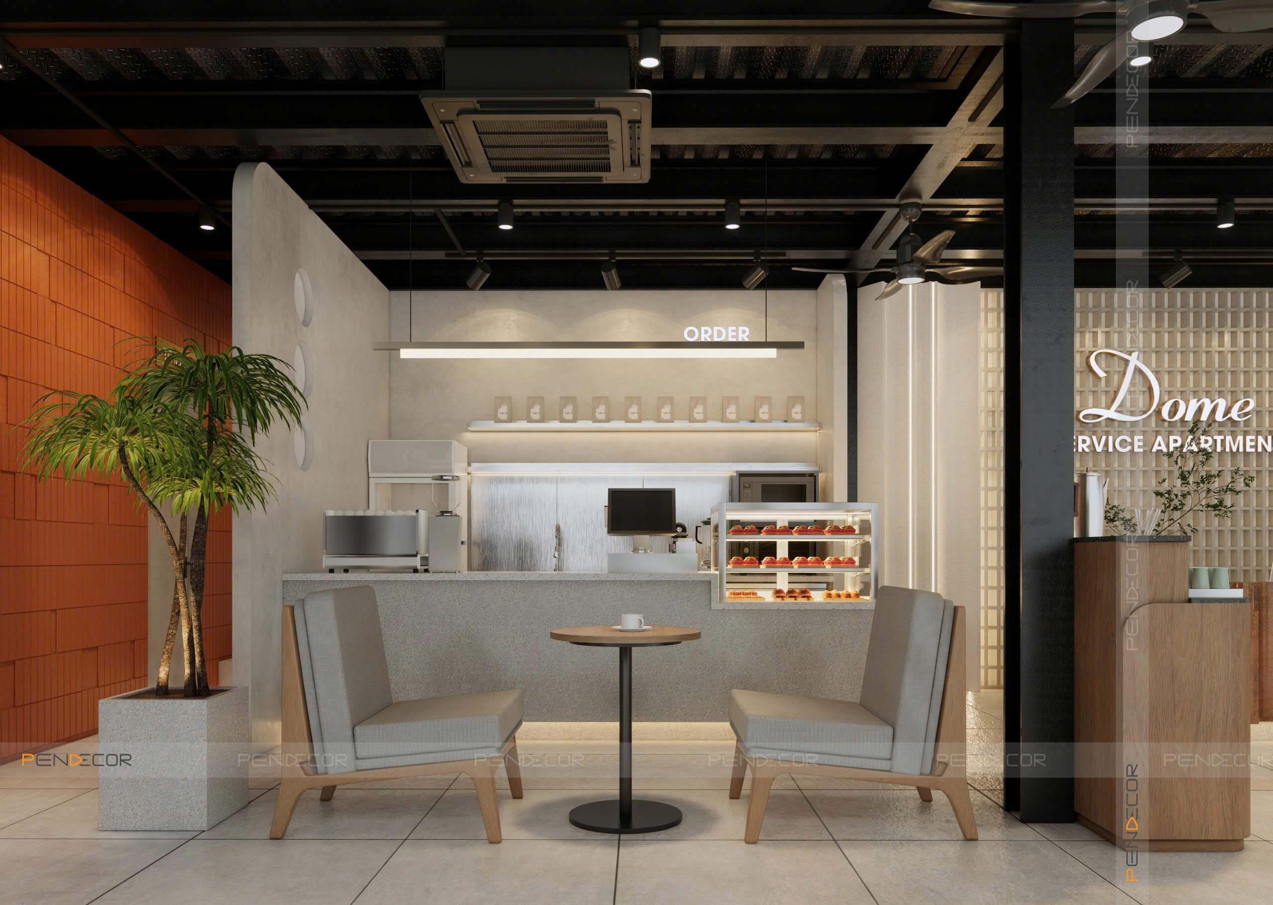 Thiết Kế Quán TEA & COFFE
