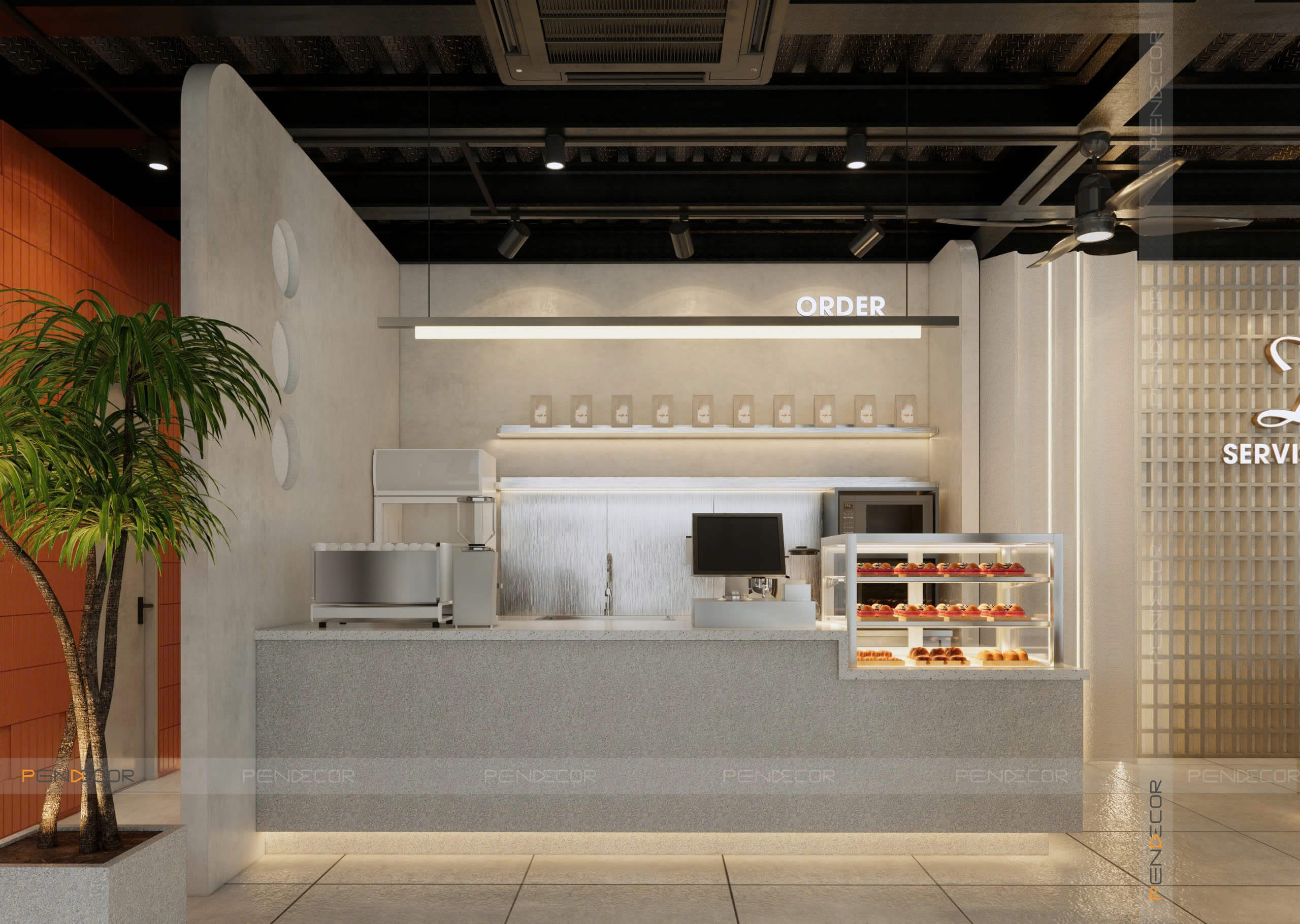 Thiết Kế Quán TEA & COFFE