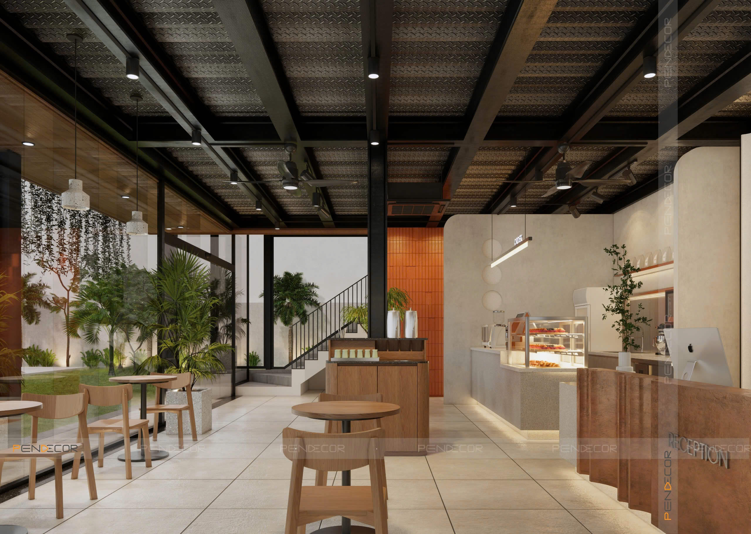 Thiết Kế Quán TEA & COFFE