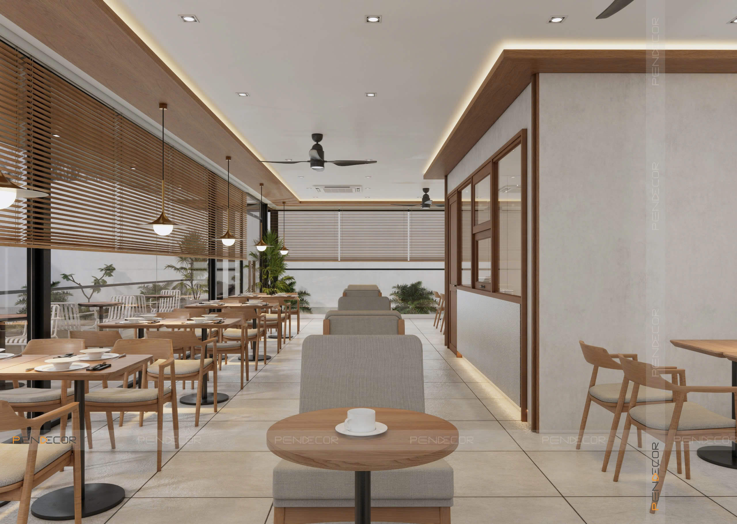 Thiết Kế Quán TEA & COFFE