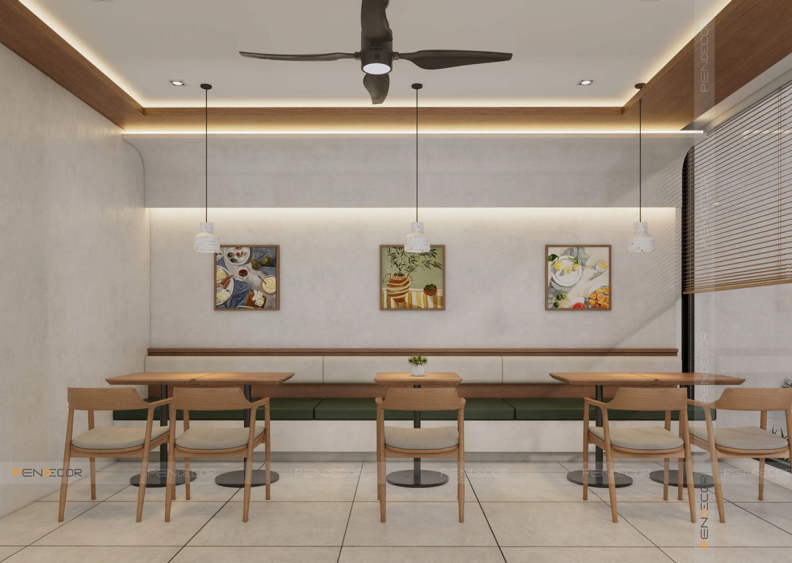 Thiết Kế Quán TEA & COFFE