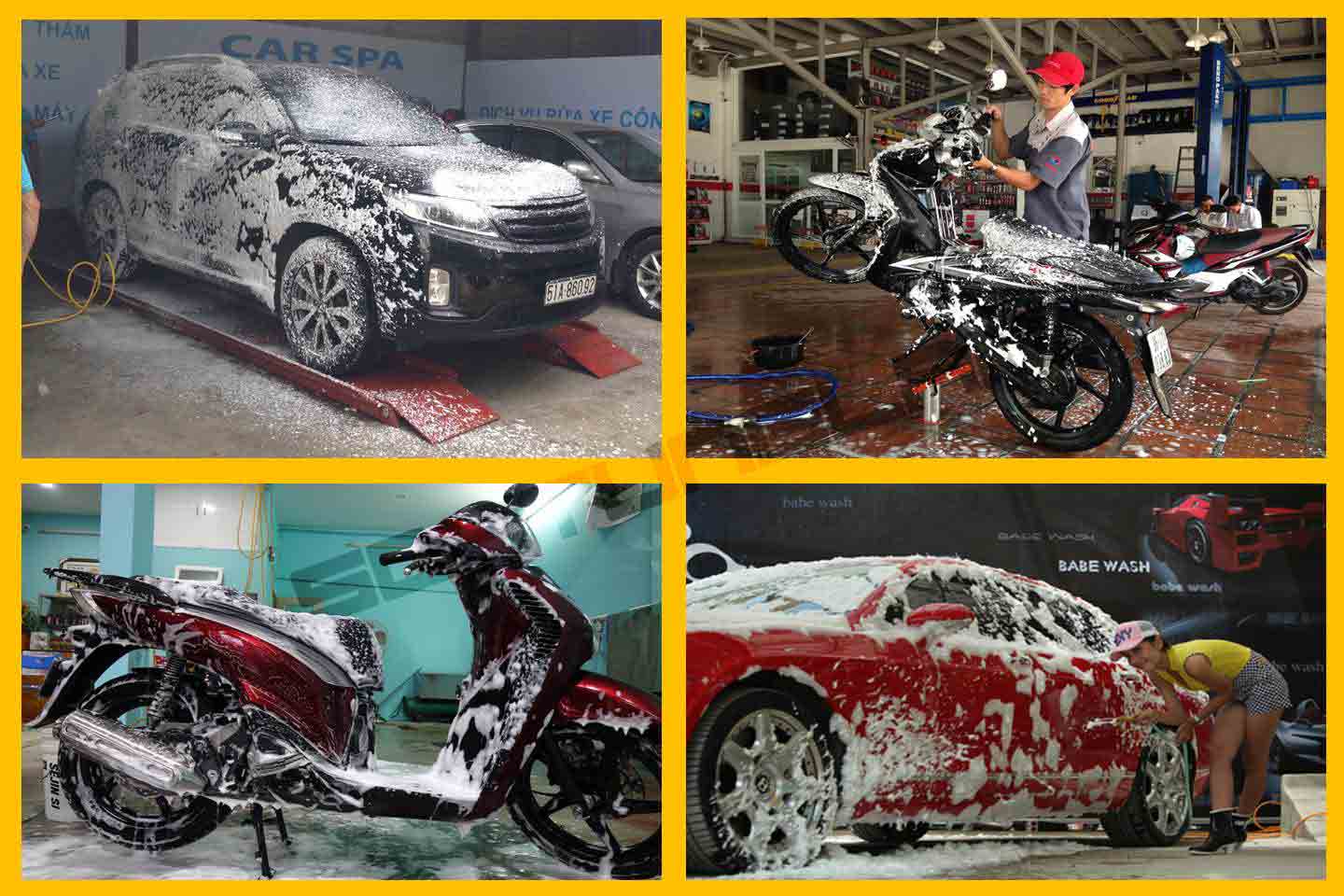 mở tiệm rửa xe Pendecor