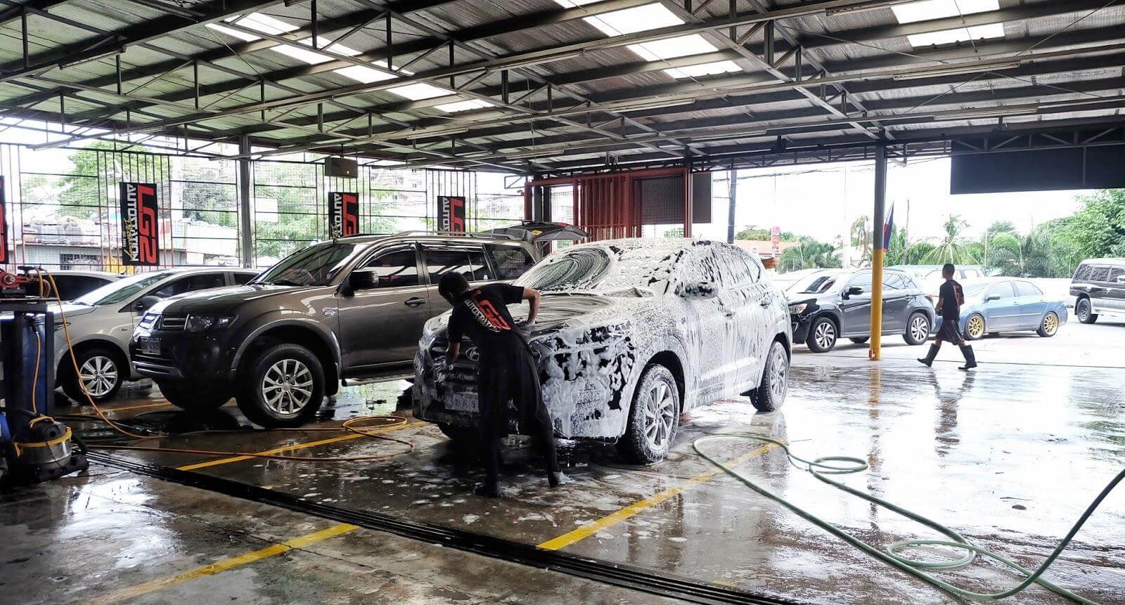 mở tiệm rửa xe ô tô Pendecor