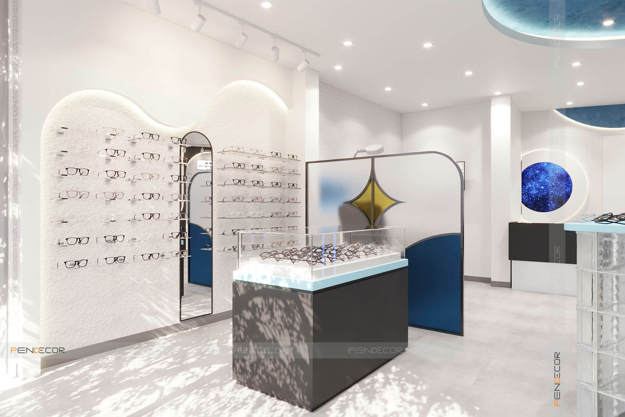 Thiết Kế Cửa Hàng Mắt Kính Starry Eyes