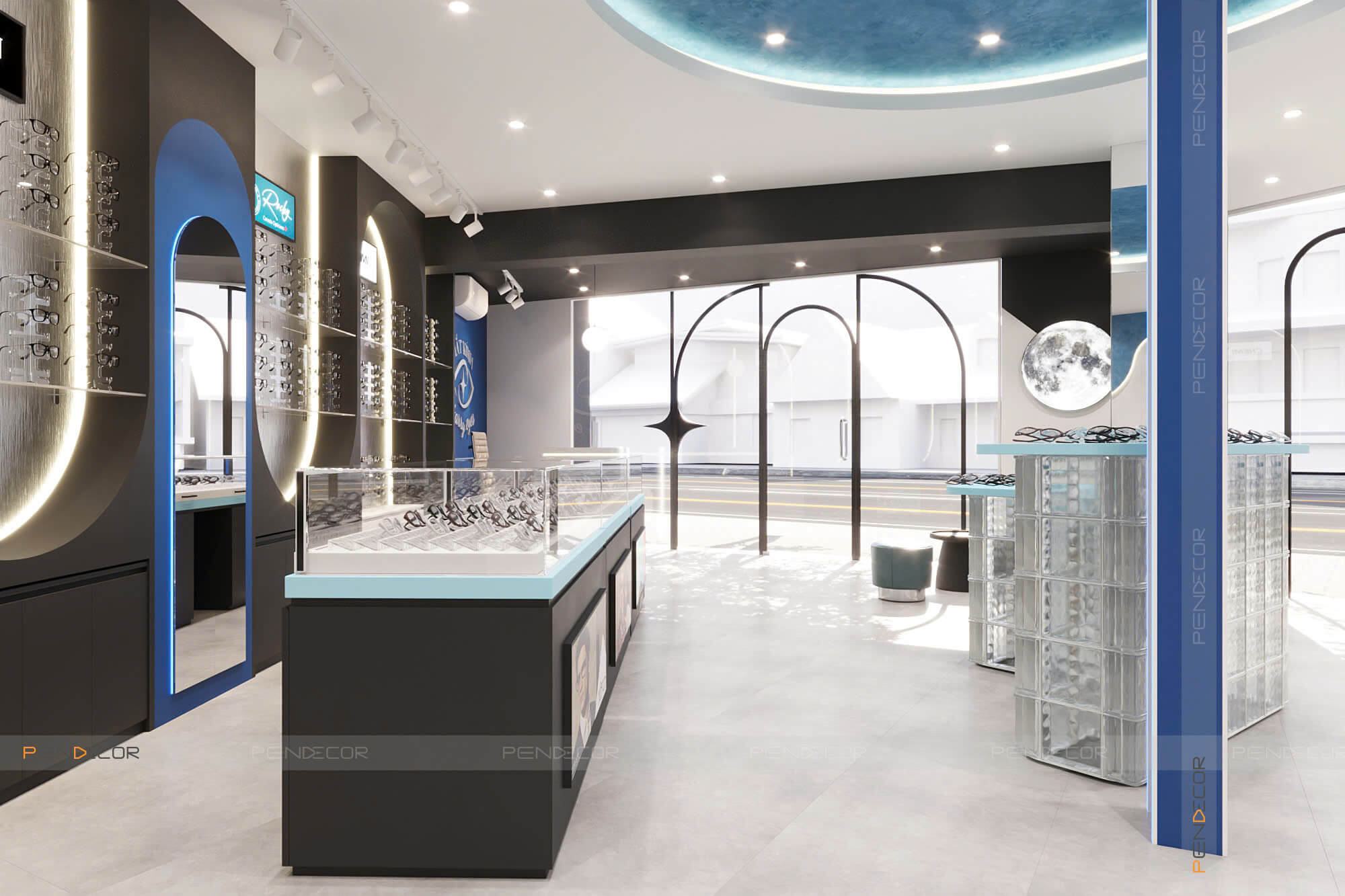 Thiết Kế Cửa Hàng Mắt Kính Starry Eyes