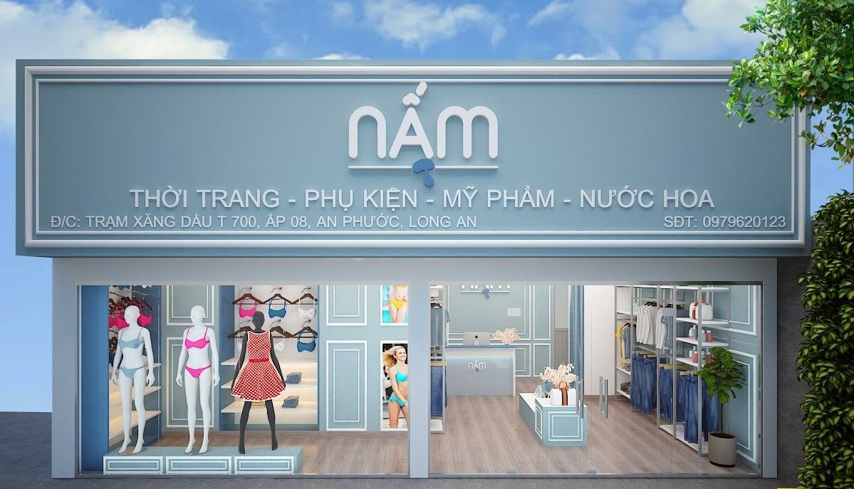 biển hiệu shop túi xách