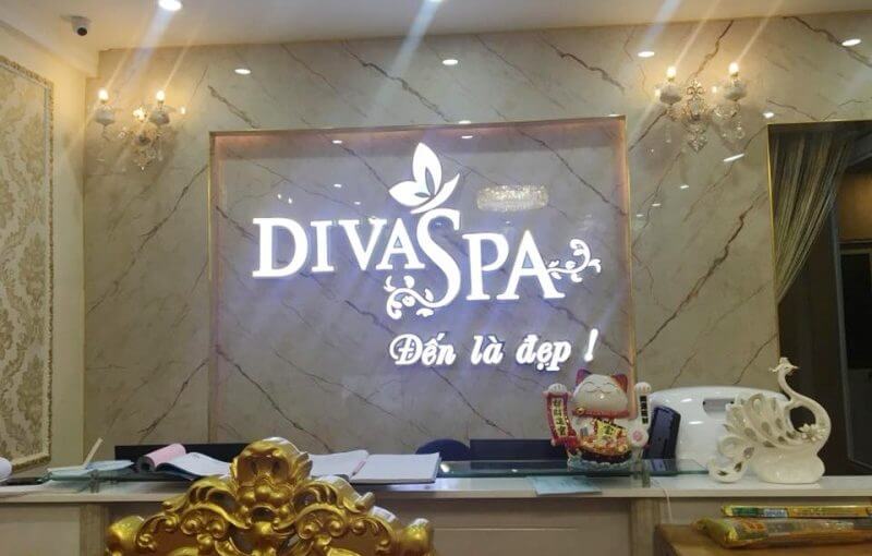 bảng hiệu spa mini