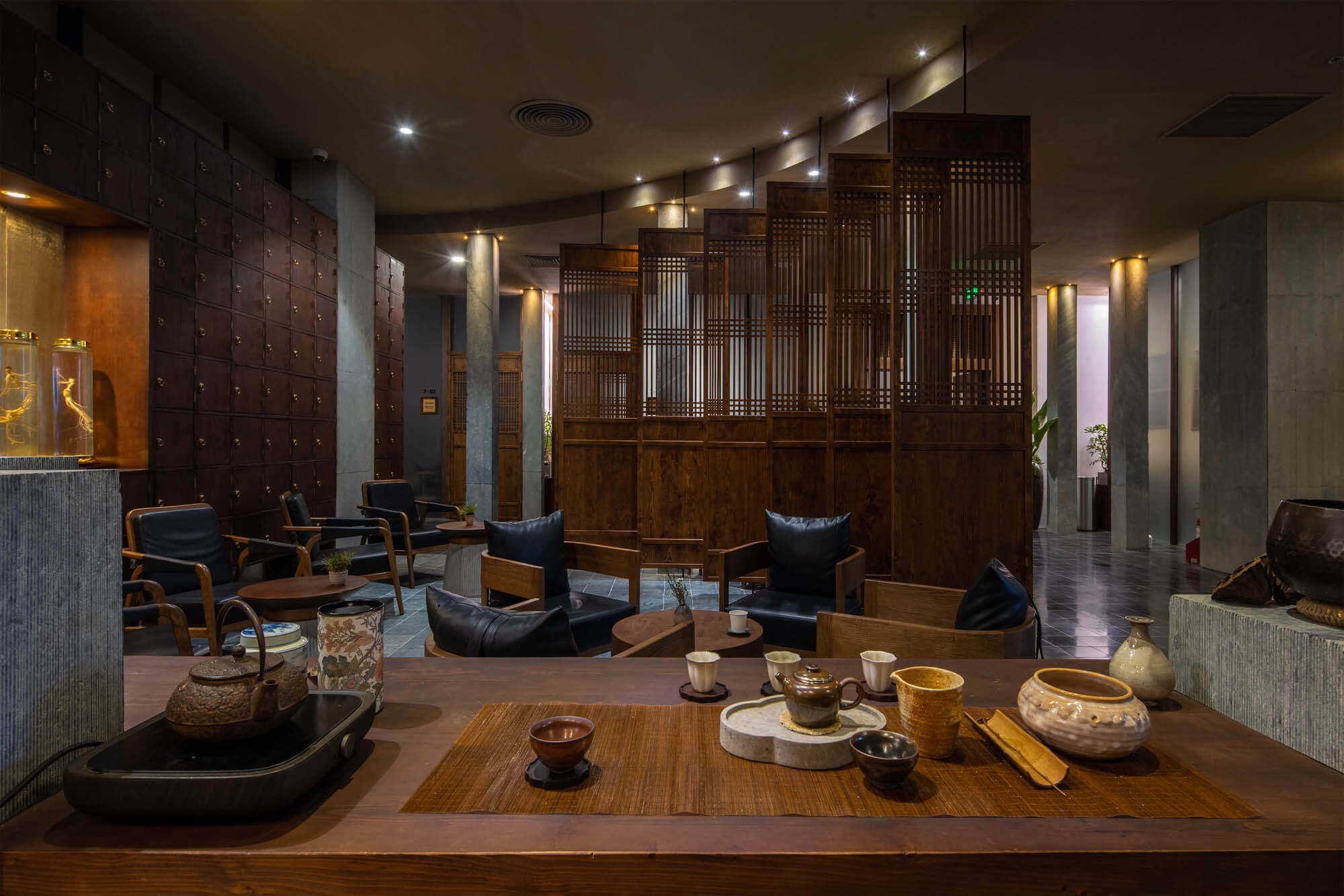 thiết kế phòng khám y học cổ truyền Pendecor