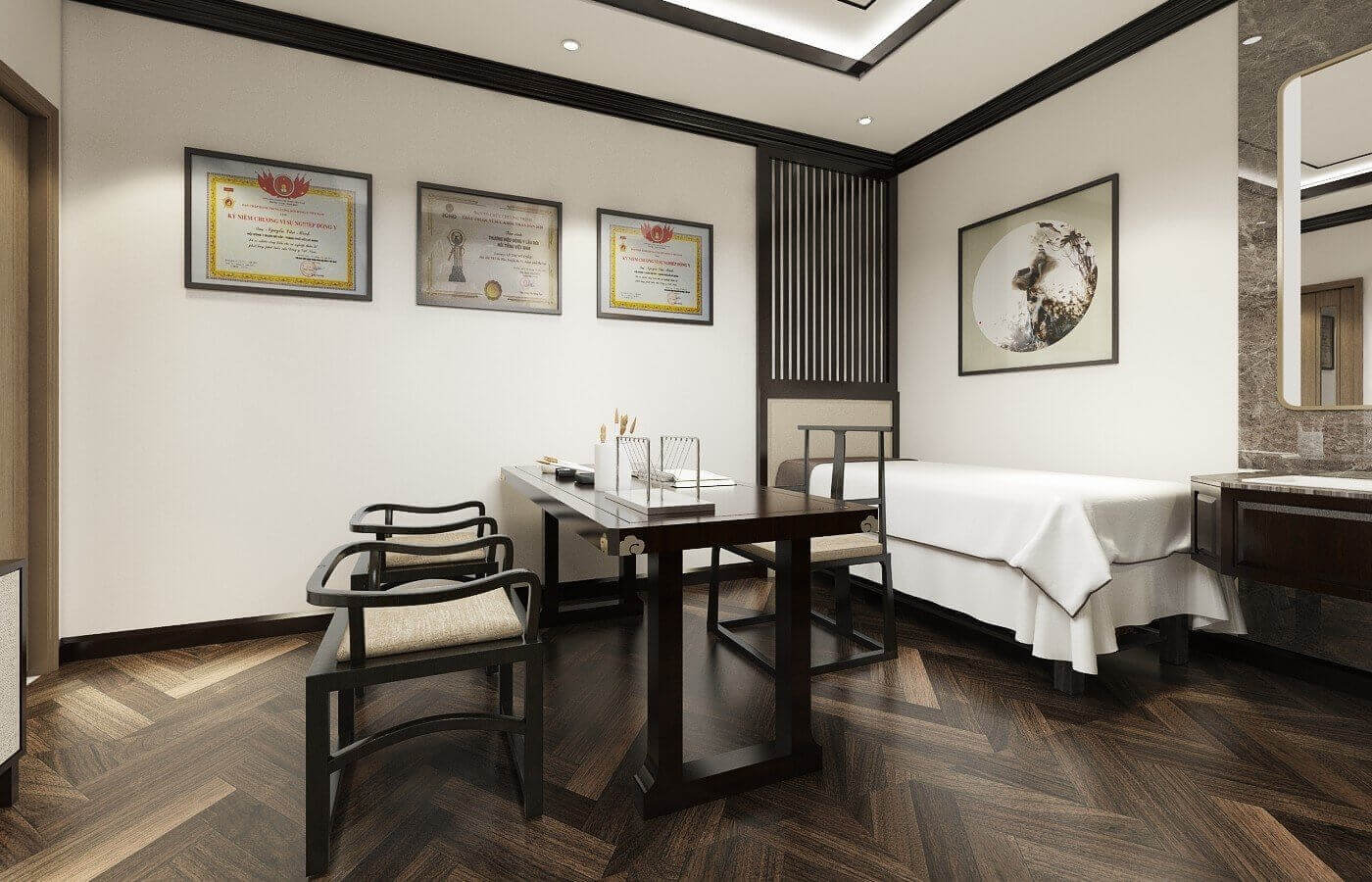 thiết kế phòng khám đẹp Pendecor