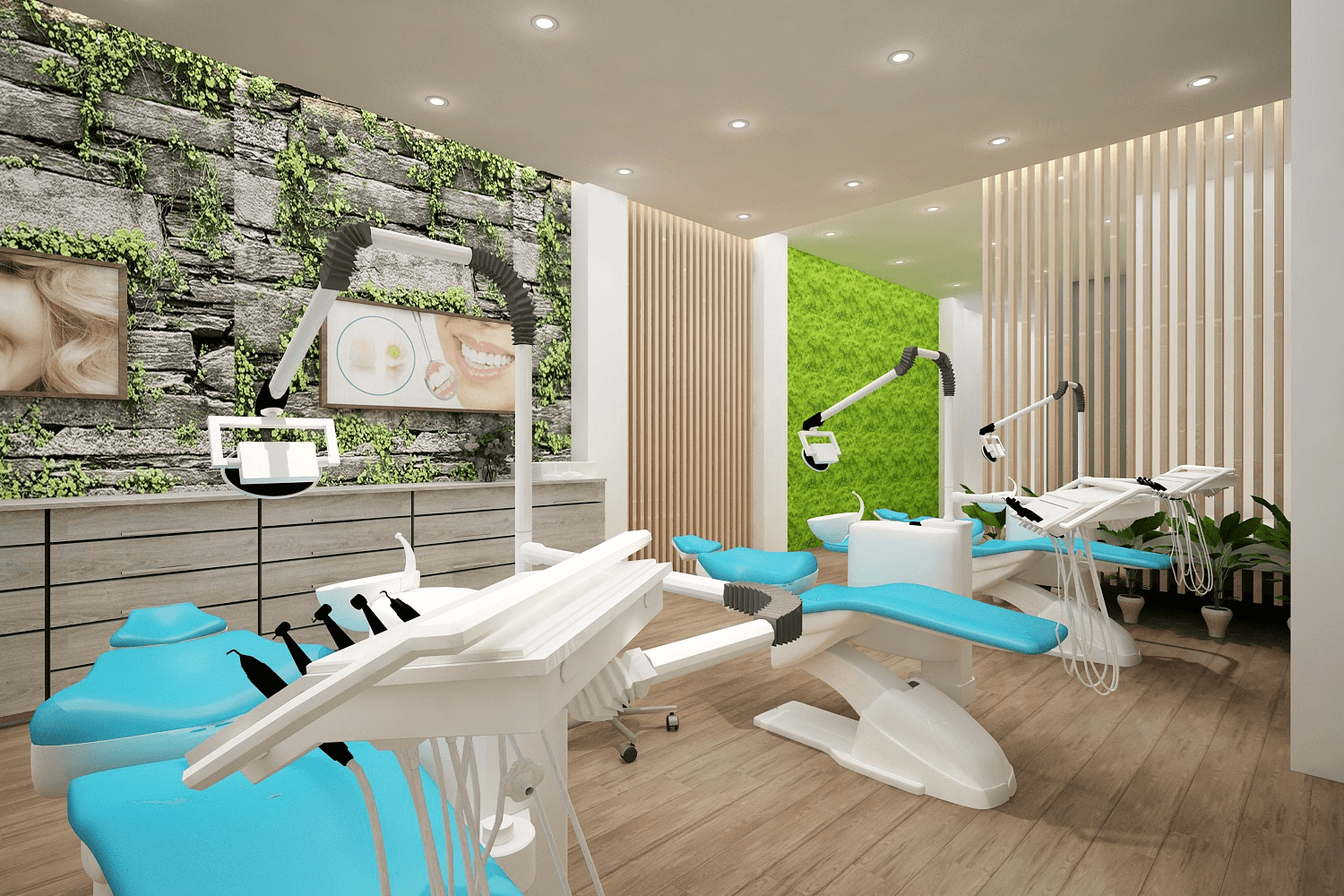 thiết kế nội thất phòng khám Pendecor