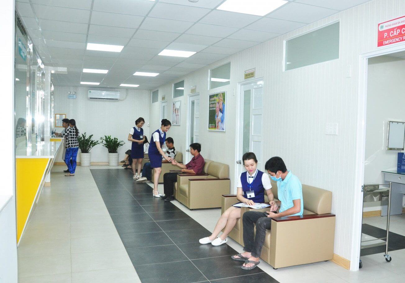 thiết kế phòng mạch tư