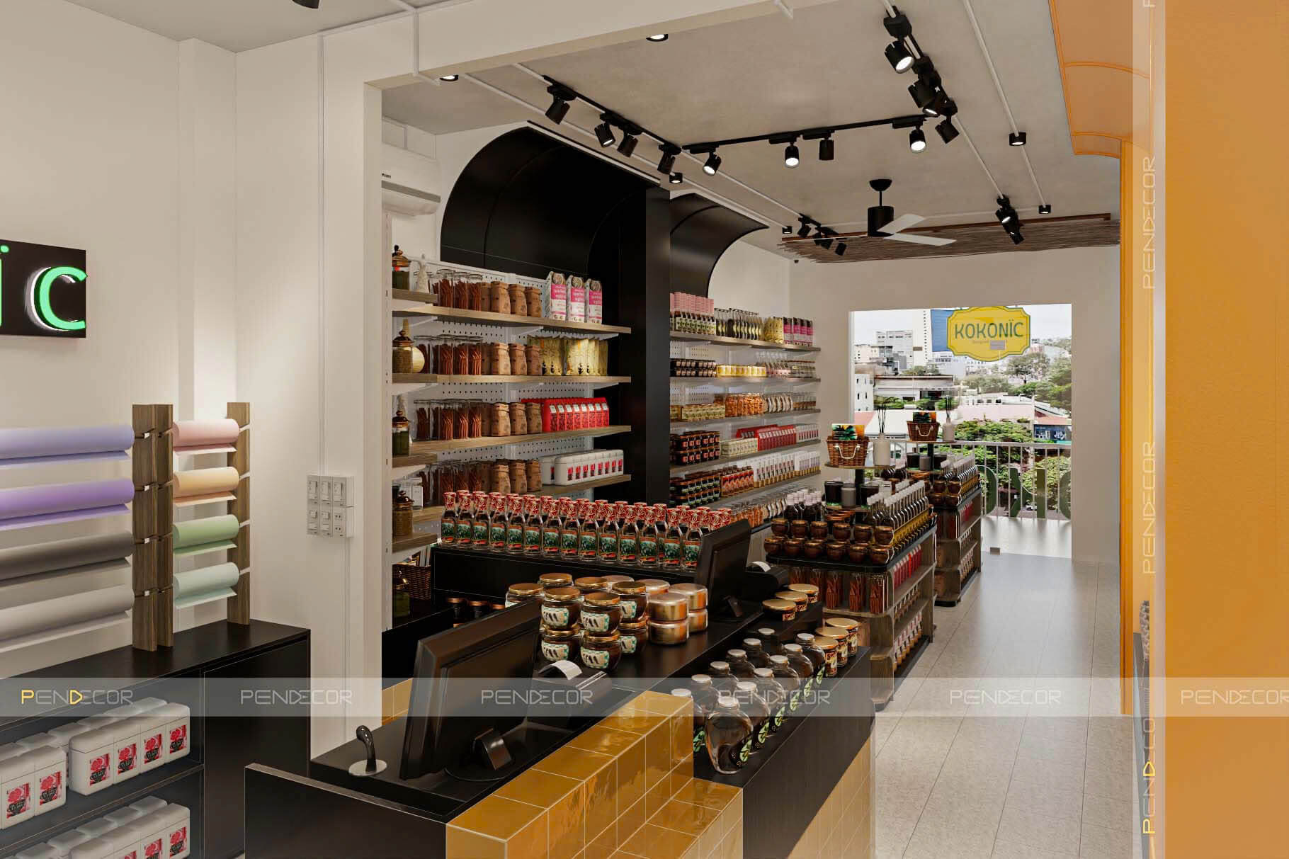 Thiết Kế Shop Phụ Kiện Quà Lưu Niệm Kokonic (Nguyễn Huệ)