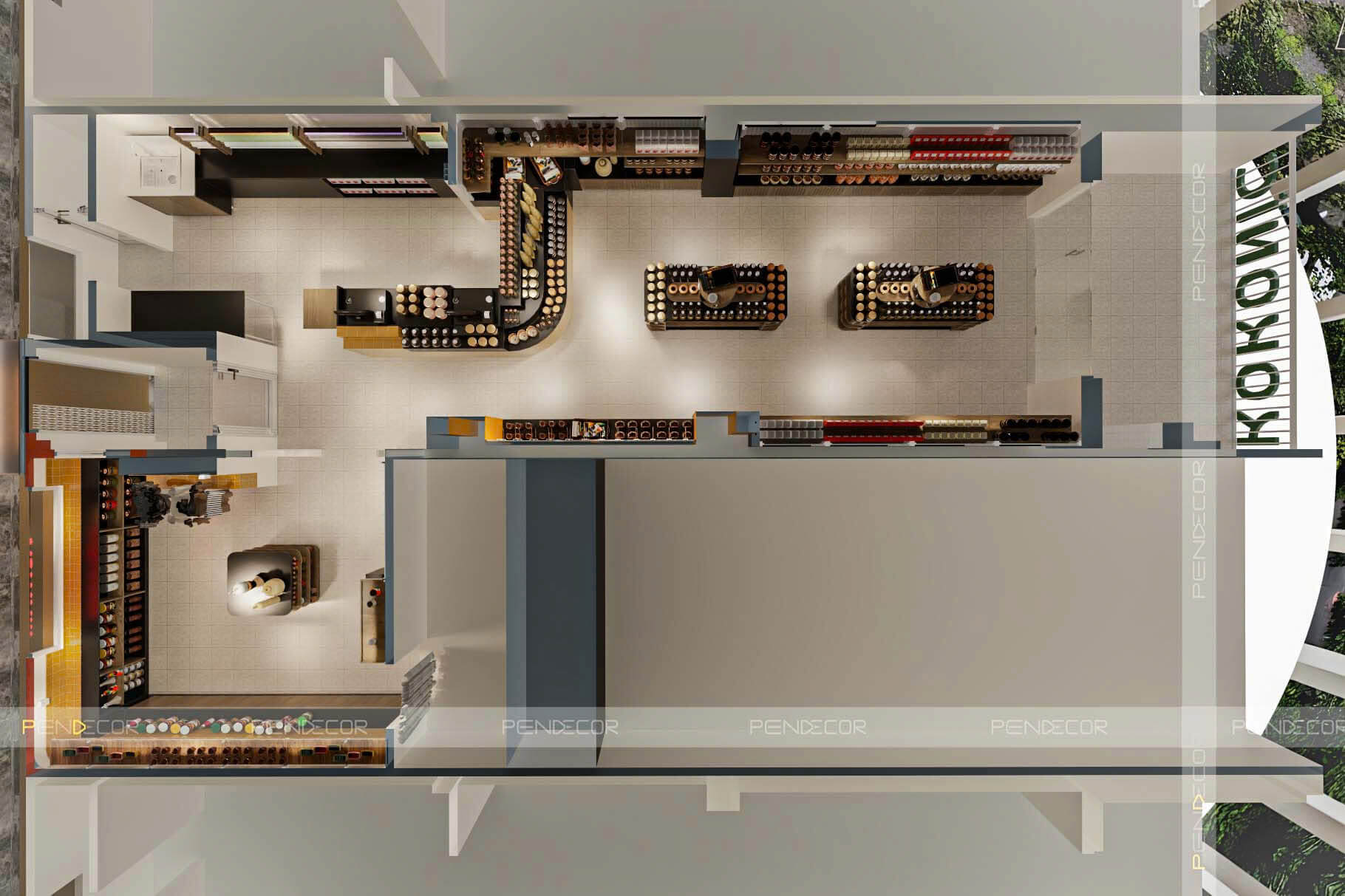 Thiết Kế Shop Phụ Kiện Quà Lưu Niệm Kokonic (Nguyễn Huệ)