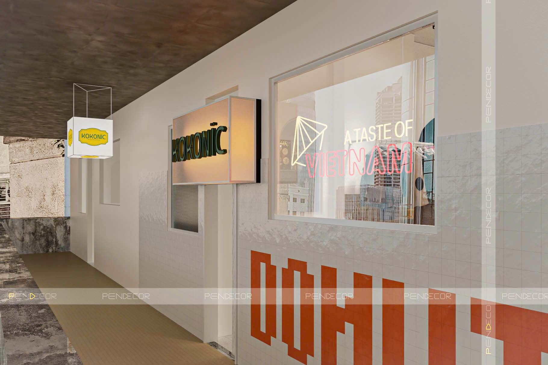 Thiết Kế Shop Phụ Kiện Quà Lưu Niệm Kokonic (Nguyễn Huệ)