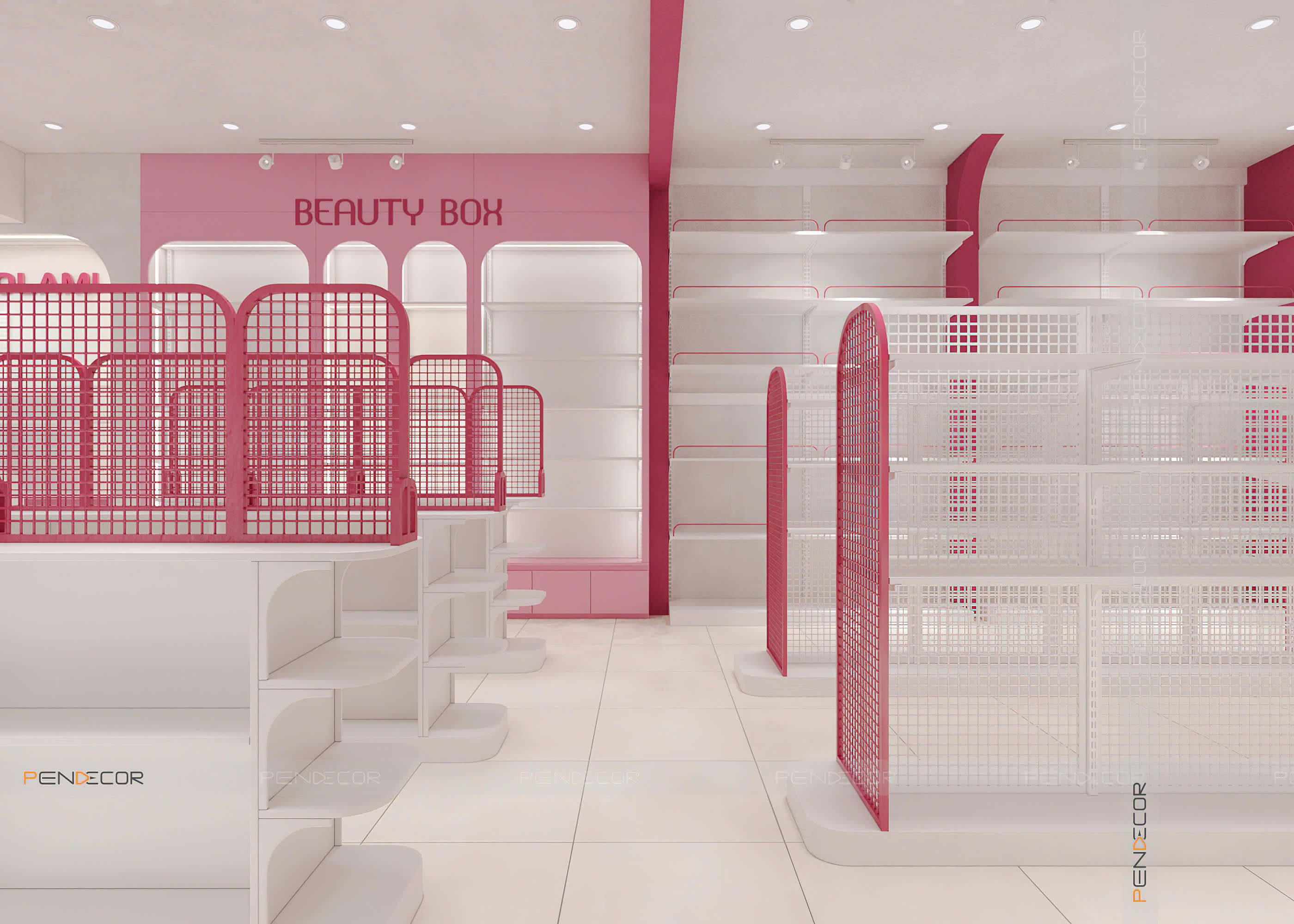 Thiết Kế Shop Mỹ Phẩm Dolami