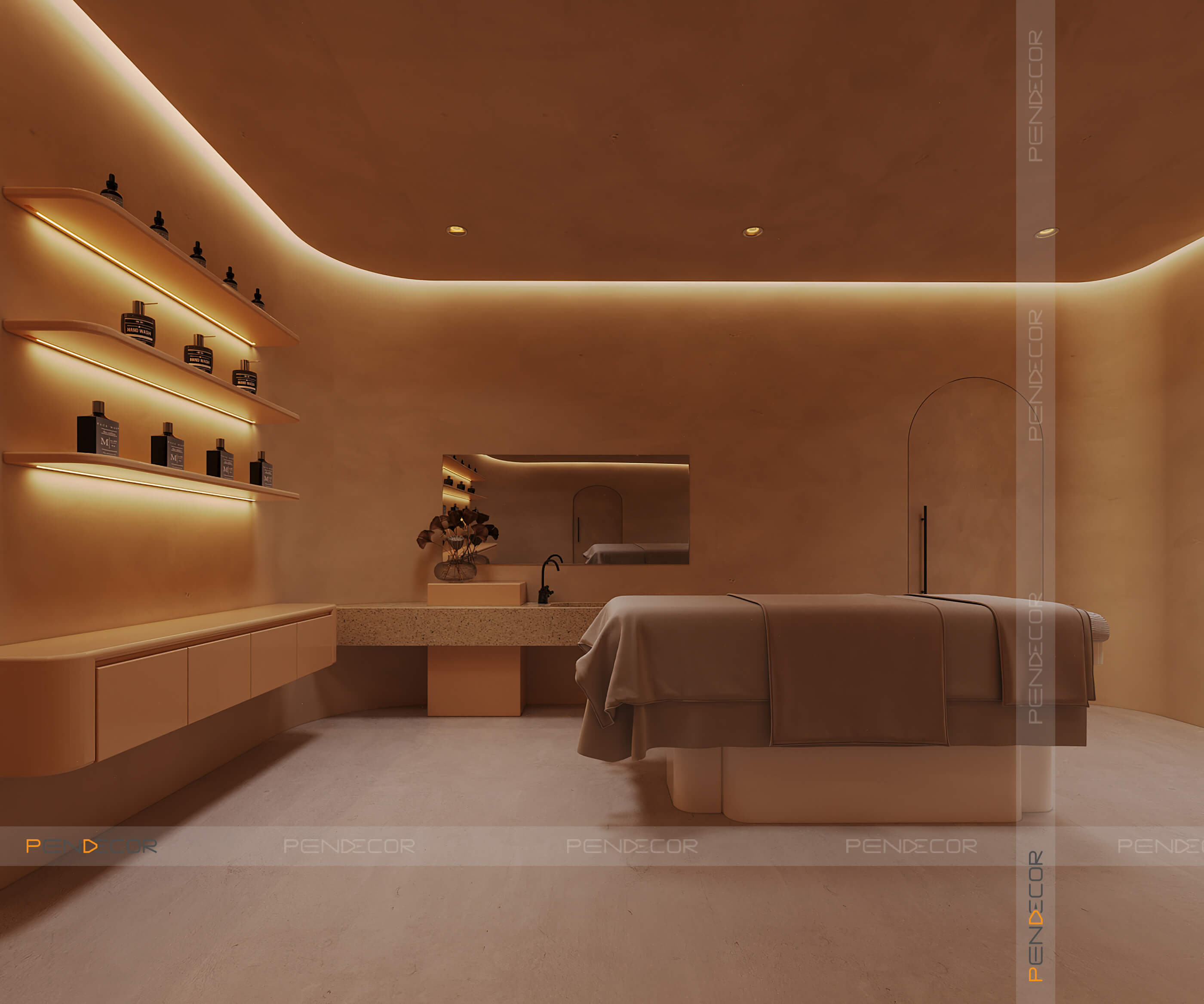 công ty chuyên thiết kế spa Pendecor