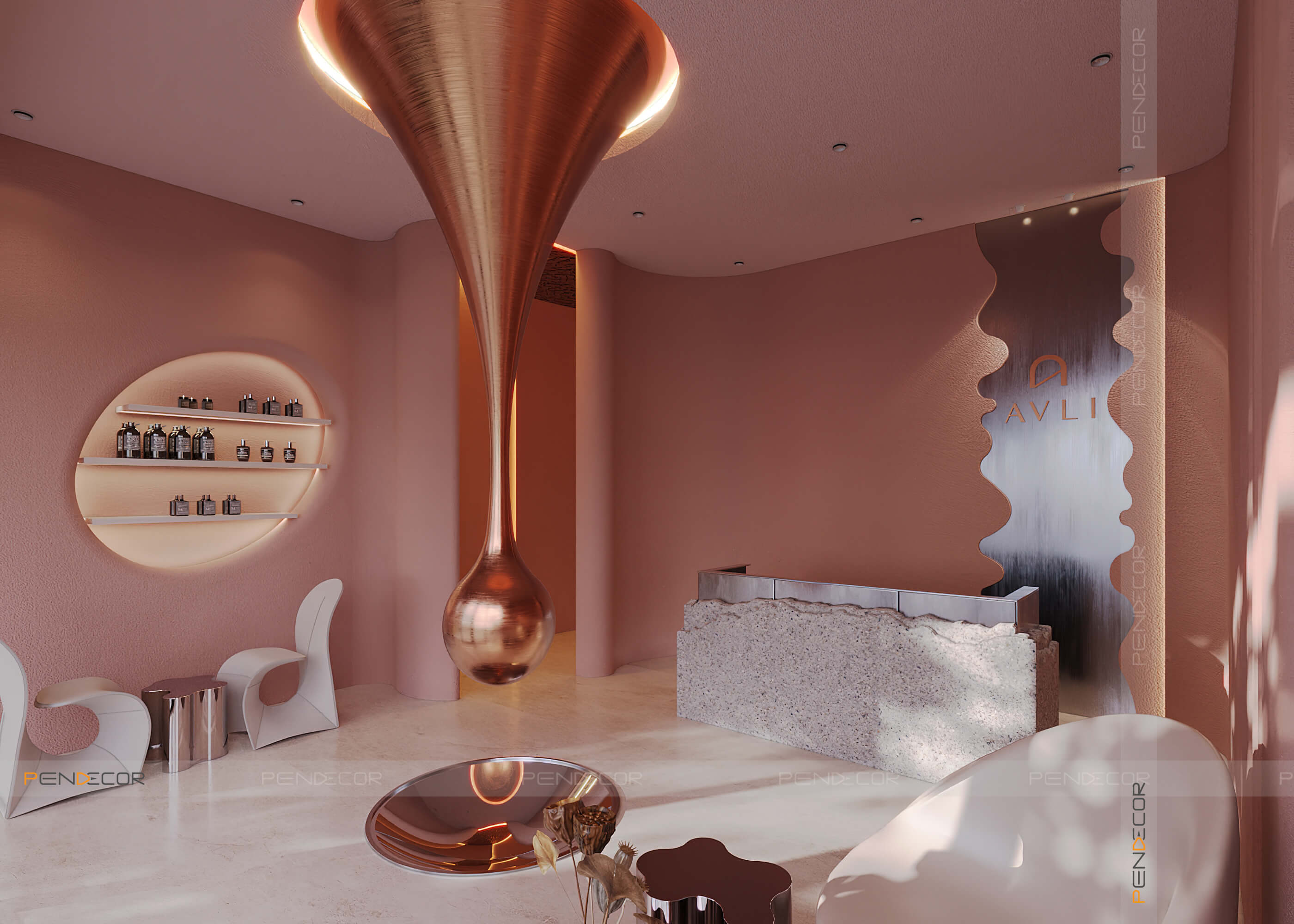 công ty thiết kế spa Pendecor
